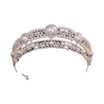 Tiara De Cristal Prateada Coroa Faixa De Cabelo Para Mulheres Acessórios De Cabelo Para Festas Tiara De Cristal Prateada Coroa Faixa De Cabelo Para Mulheres Acessórios De Cabelo Para Festas