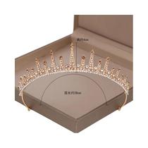 Tiara De Cristal Prateado Com Strass Para Noivas, Joias De Cabelo Para Casamento