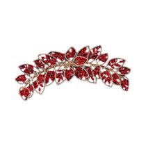 Tiara De Flor De Cristal Vermelho Com Strass E Pérolas, Acessório De Cabelo Para Noivas E Festas, Tiara De Flor De Cristal Vermelho Com Strass E Pérolas, Acessório De Cabelo Para Noivas E Festas,