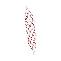 Tiara De Flor De Cristal Vermelho Com Strass E Pérolas, Acessório De Cabelo Para Noivas E Festas, Tiara De Flor De Cristal Vermelho Com Strass E Pérolas, Acessório De Cabelo Para Noivas E Festas,