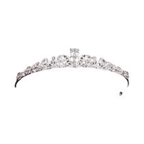 Tiara De Noiva Barroca Com Cristais De Strass Para Mulheres, Joia De Cabelo Para Casamento, Presente Tiara De Noiva Barroca Com Cristais De Strass Para Mulheres, Joia De Cabelo Para Casamento, Presente