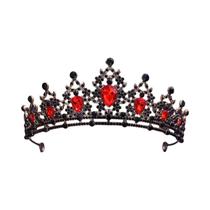 Tiara de Noiva com Cristais Prateados - Acessório de Cabelo para Casamento