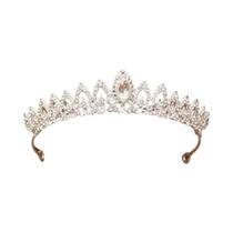 Tiara De Noiva Prateada, Coroa De Cabelo, Acessórios De Cabelo Para Mulheres Tiara De Noiva Prateada, Coroa De Cabelo, Acessórios De Cabelo Para Mulheres
