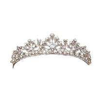 Tiara De Noiva Prateada, Coroa De Cabelo, Acessórios De Cabelo Para Mulheres Tiara De Noiva Prateada, Coroa De Cabelo, Acessórios De Cabelo Para Mulheres