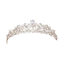 Tiara De Noiva Prateada, Coroa De Cabelo, Acessórios De Cabelo Para Mulheres Tiara De Noiva Prateada, Coroa De Cabelo, Acessórios De Cabelo Para Mulheres