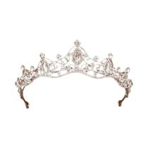Tiara De Noiva Prateada, Coroa De Cabelo, Acessórios De Cabelo Para Mulheres Tiara De Noiva Prateada, Coroa De Cabelo, Acessórios De Cabelo Para Mulheres