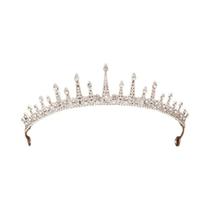 Tiara De Noiva Prateada, Coroa De Cabelo, Acessórios De Cabelo Para Mulheres Tiara De Noiva Prateada, Coroa De Cabelo, Acessórios De Cabelo Para Mulheres