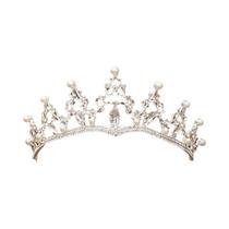 Tiara De Noiva Prateada, Coroa De Cabelo, Acessórios De Cabelo Para Mulheres Tiara De Noiva Prateada, Coroa De Cabelo, Acessórios De Cabelo Para Mulheres