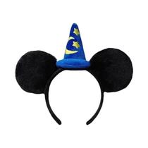 Tiara De Orelhas Da Minnie Mouse Blue Star Em Poliéster Macio Para Meninas, Presente De Aniversário Tiara De Orelhas Da Minnie Mouse Blue Star Em Poliéster Macio Para Meninas, Presente De Aniversário