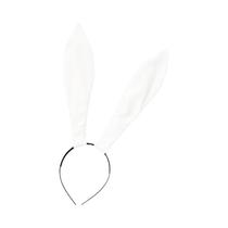 Tiara De Orelhas De Coelho Em 3 Cores, Faixa De Cabelo De Couro Com Orelhas De Coelho Para Cosplay,