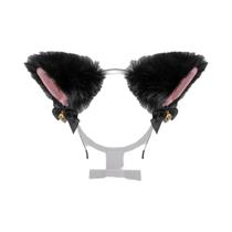 Tiara De Orelhas De Gato De Pelúcia Para Meninas, Acessórios De Cabelo Para Festas De Máscaras E