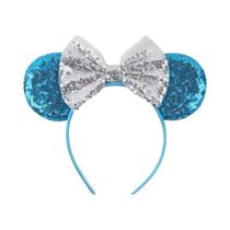 Tiara De Orelhas De Rato Brilhante Para Meninos, Meninas E Mulheres, Acessório De Cabelo DIY Para