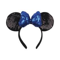 Tiara De Orelhas De Rato Com Bolinhas De 4 Polegadas Para Meninas, Acessório De Cabelo Para Festas,