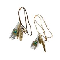 Tiara De Penas Boêmia, 2 Peças, Elegante, Versátil, Faixa De Cabelo Para Viagem, Adereços Para Fotos