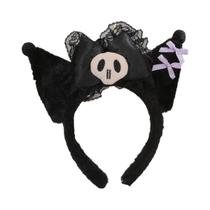 Tiara De Renda Hello Kitty Kuromi Sanrio, Acessórios De Cabelo Com Laço De Pelúcia Para Meninas