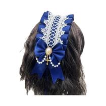 Tiara De Renda Larga Gótica Lolita Feminina Feita À Mão Acessórios Versáteis Para Cabelo De Tiara De Renda Larga Gótica Lolita Feminina Feita À Mão Acessórios Versáteis Para Cabelo De