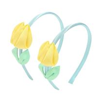 Tiara De Tulipa Para Meninas, Faixas De Cabelo Com Flores Doces, Acessórios De Cabeça Para Crianças Tiara De Tulipa Para Meninas, Faixas De Cabelo Com Flores Doces, Acessórios De Cabeça Para Crianças