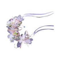 Tiara De Verão Para Meninas Com Flores, Fita, Guirlanda De Princesa, Borboleta E Pérolas Tiara De Verão Para Meninas Com Flores, Fita, Guirlanda De Princesa, Borboleta E Pérolas