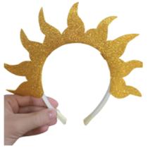 Tiara do Sol Dourada - Acessório Boho Elegante Tiara do Sol Dourada - Acessório Boho Elegante