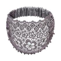 Tiara Feminina Estilo Boêmio Cáqui Com Pérolas Falsas E Flores Vazadas Faixa De Cabelo Casual Tiara Feminina Estilo Boêmio Cáqui Com Pérolas Falsas E Flores Vazadas Faixa De Cabelo Casual