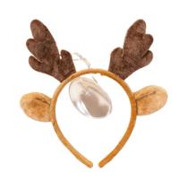 Tiara Feminina Fofa Com Chifres De Veado E Orelhas De Rena Para Acessórios De Cosplay De Halloween E Tiara Feminina Fofa Com Chifres De Veado E Orelhas De Rena Para Acessórios De Cosplay De Halloween E