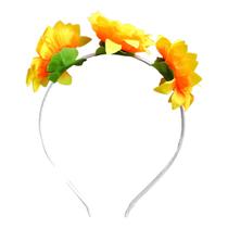 Tiara Festa Junina com Girassóis