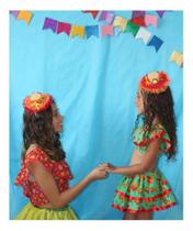 Tiara Festa Junina Vários Modelos Luxo Mini Chapéu