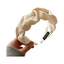 Tiara Floral De Cor Sólida Larga Para Mulheres E Meninas Acessórios De Cabelo De Designer Tiara Floral De Cor Sólida Larga Para Mulheres E Meninas Acessórios De Cabelo De Designer