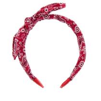 tiara gabriela estampada rosa de tecido e arco porém confortável e linda tiara gabriela estampada rosa de tecido e arco porém confortável e linda