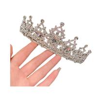 Tiara Grande De Coroa Acessório De Cabelo Fashionável E Doce Para Apresentações E Aniversários