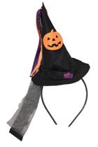 Tiara HALLOWEEN Chapéu de Bruxa Abóbora