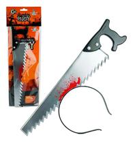 Tiara Halloween Serrote Sangue Falso Festa Fantasia