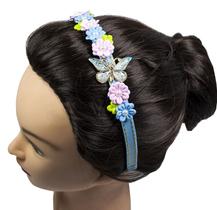 Tiara Infantil Borboleta no Jardim. Mod. Bella Tiara Infantil Borboleta no Jardim. Mod. Bella