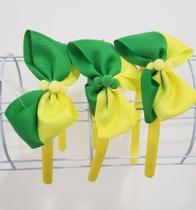 Tiara Infantil copa Verde amarela