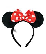 Tiara Laço Vermelho Orelhas Minnie: Disney
