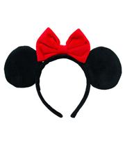 Tiara Laço Vermelho Orelhas Pretas Minnie - Disney