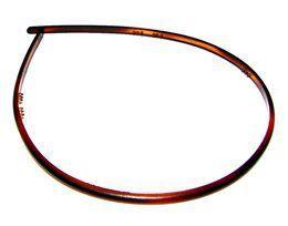 Tiara Lisa 0,5cm Lg Tartaruga De Acetato Musa Kalliopi