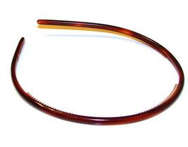 Tiara Lisa 0,5cm Lg Tartaruga E Preta De Acetato Musa Kalliopi