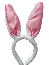 Tiara Orelha De Coelho Da Páscoa Adulto Infantil Festa - cor rosa Tiara Orelha De Coelho Da Páscoa Adulto Infantil Festa - cor rosa