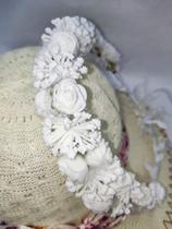 Tiara Para Férias E Fotografia De Casamento Flor Falsa Guirlanda De Cabelo Floral