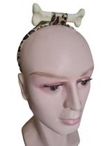 Tiara Pedrita Osso Acessório Festa Fantasia Cosplay Anime