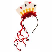 Tiara Rainha De Copas Adulto E Infantil Carnaval Halloween