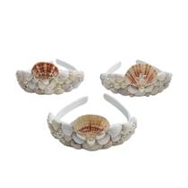 Tiara Sereia Concha Luxo