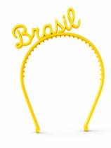 Tiara Torcedora Brasil Personalizada Copa do Mundo Futebol Tiara Torcedora Brasil Personalizada Copa do Mundo Futebol