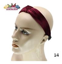Tiara Turbante De Veludo Nó Thassia Blogueira Outono 2019