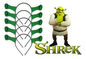 Tiaras Com Orelhas Shrek Kit 5 Arquinhos - csbrinquedos