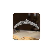 Tiaras e coroas de casamento SWEETV Silver Strass para mulheres Tiaras e coroas de casamento SWEETV Silver Strass para mulheres
