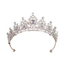 Tiaras E Coroas De Cristal Barroco Para Mulheres, Acessórios De Cabelo Para Casamento E Formatura Tiaras E Coroas De Cristal Barroco Para Mulheres, Acessórios De Cabelo Para Casamento E Formatura
