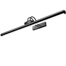 TIAUEU Luz para Quadros Sem Fio 26" com Bateria Recarregável, Luz de Exposição para Arte com Controle Remoto, Dimerizável/Timer, Luz para Dardo com 3 Modos de Iluminação, Estrutura Totalmente em Metal (Preto - 1 Unidade)