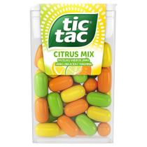 Tic Tac Pastilhas Sabor Citrus Mix 14,5g Tic Tac Pastilhas Sabor Citrus Mix 14,5g